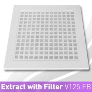 Extract terminals for kitchens with filter