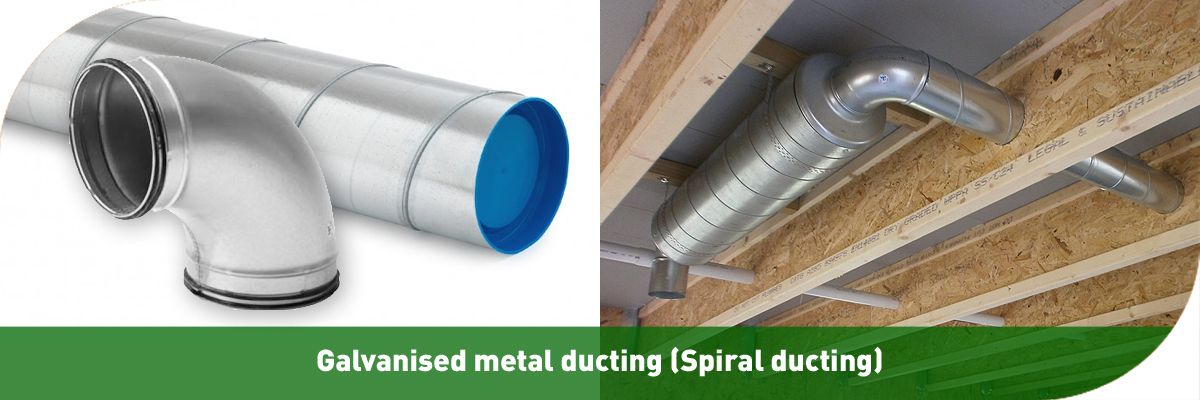 Ducting For MVHR And MEV Systems
