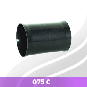 Connector for 75mm semi-rigid ducting