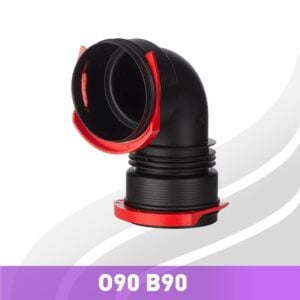 90 deg. Bend for 90mm Semi-rigid Ducting