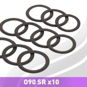 10x 90mm sealing rings for semi-rigid ducting