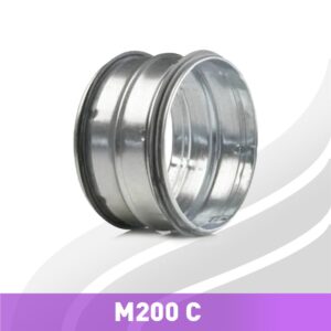 200mm Metal Coupler with Double Seals