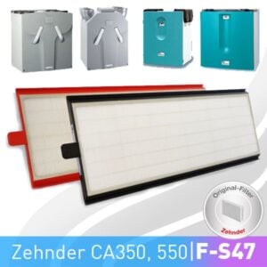 Zehnder Comfoair 350, 550, paul santos 370, 570 Filter Set
