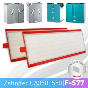 Zehnder Comfoair 350, 550, paul santos 370, 570 Filter Set