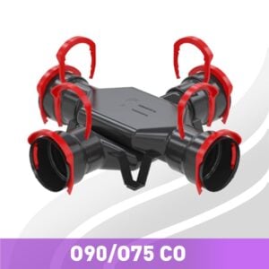Crossover for 90mm Semi-rigid Duct
