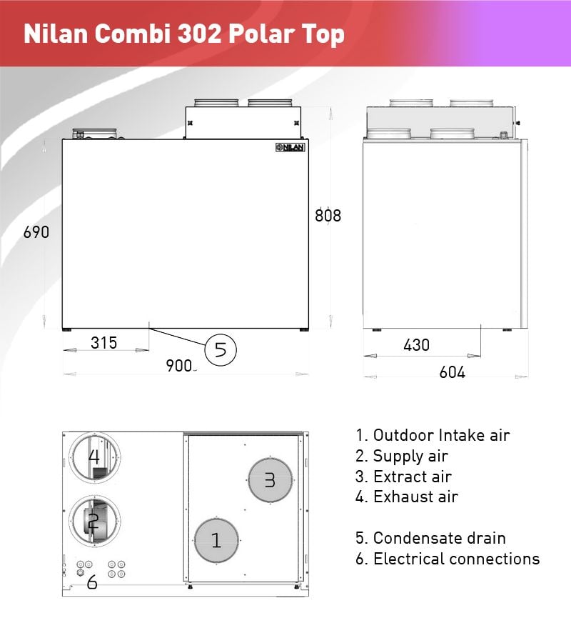 Nilan Combi 302 Polar Top