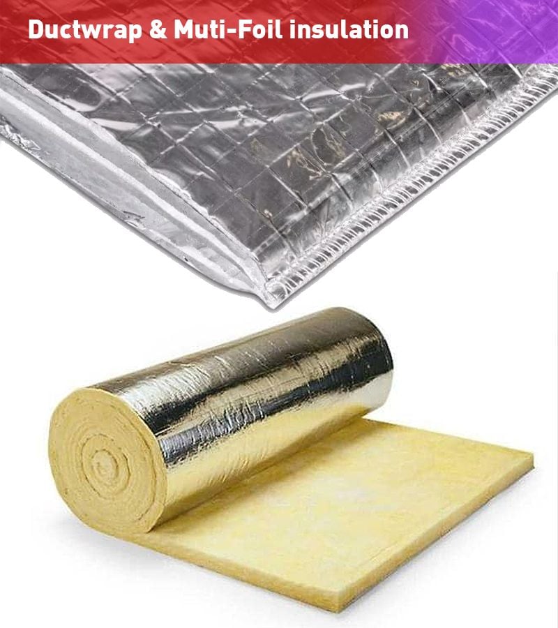 Ductwrap insulation