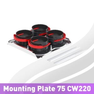 Zehnder Comfowell 220 Mounting Plate 75mm