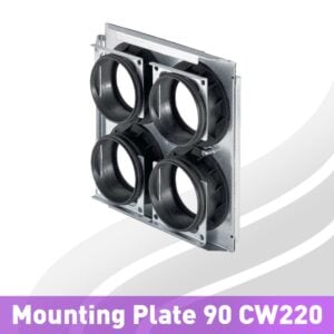 Zehnder Comfowell 220 Mounting Plate 90mm